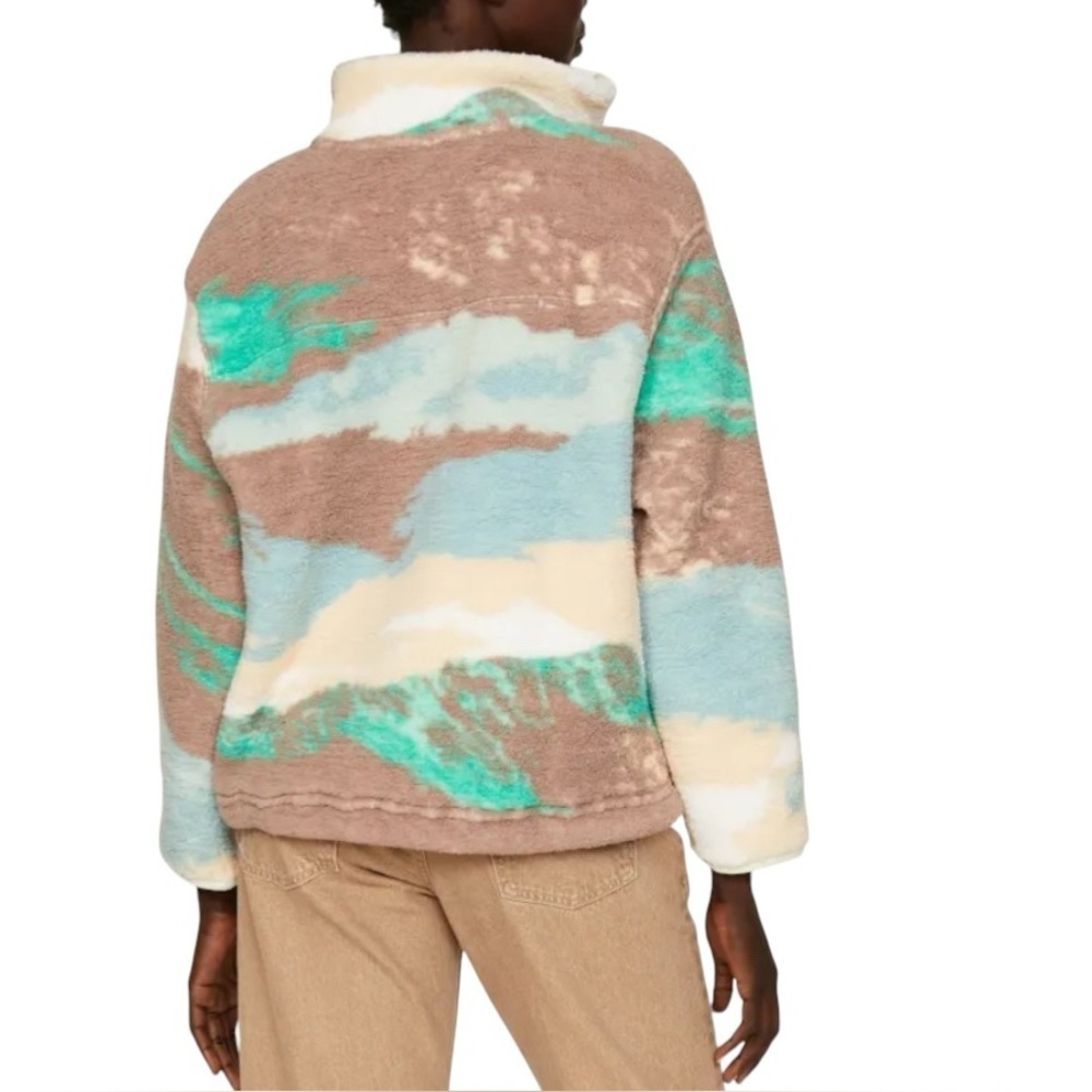 Levi's Atlas Sherpa Fleece Teddy Bear Jacket Women's Small - Picture 2 of 7